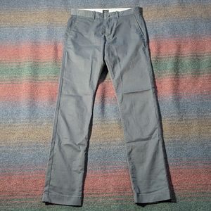 J. Crew Men's 484 Slim Stretch Chinos Grey 28W32L